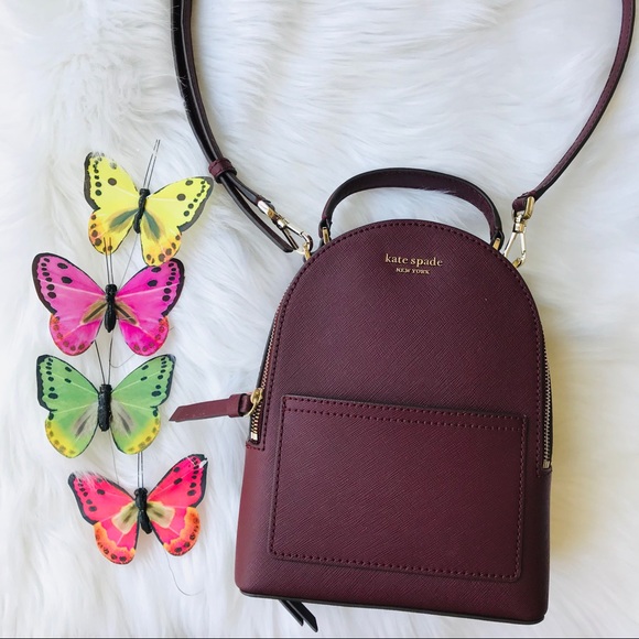 KATE SPADE MINI CONVERTIBLE BAG BACKPACK CROSSBODY - Picture 2 of 8